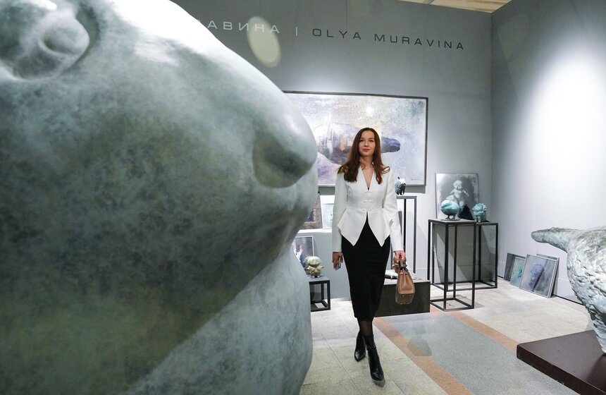 В Москве открылась 7-я ярмарка современного искусства "Арт Россия" 11 фото