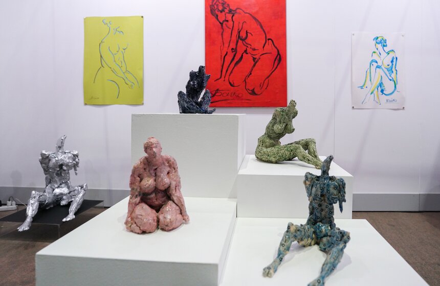 В Москве открылась 7-я ярмарка современного искусства "Арт Россия" 15 фото