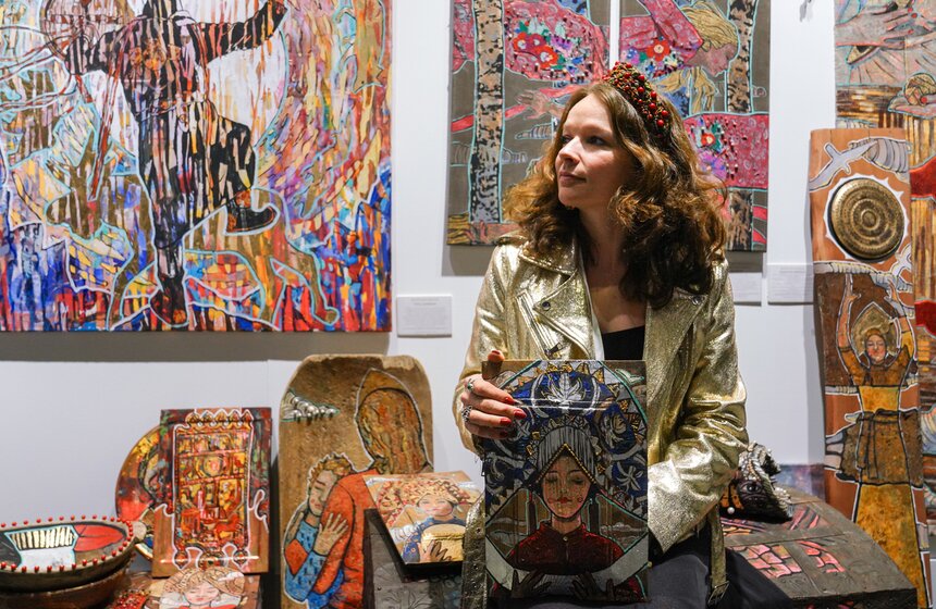 В Москве открылась 7-я ярмарка современного искусства "Арт Россия" 29 фото