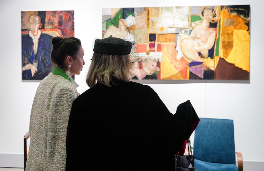 В Москве открылась 7-я ярмарка современного искусства "Арт Россия" 8 фото