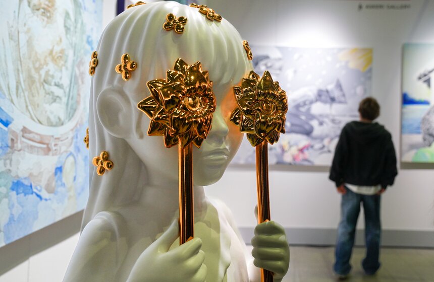 В Москве открылась 7-я ярмарка современного искусства "Арт Россия" 23 фото