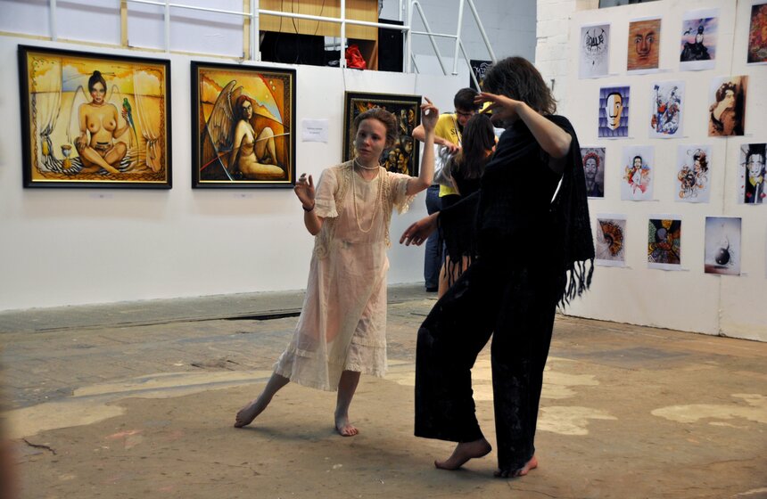 В Москве прошел фестиваль, посвященный художнику Сальвадору Дали 7 фото