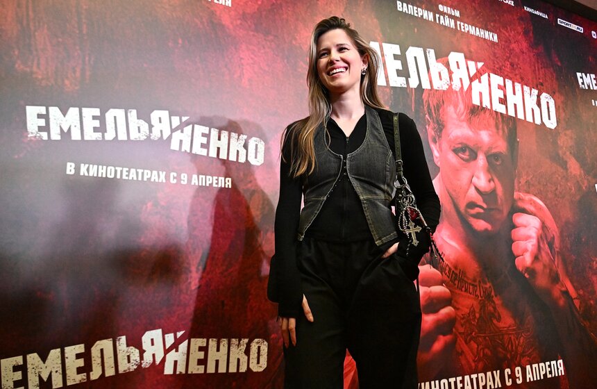 Валерия Гай Германика презентовала фильм "Емельяненко" 8 фото