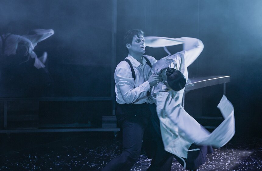 В Театре Гоголя прошла премьера спектакля "Морфий" по Булгакову 15 фото