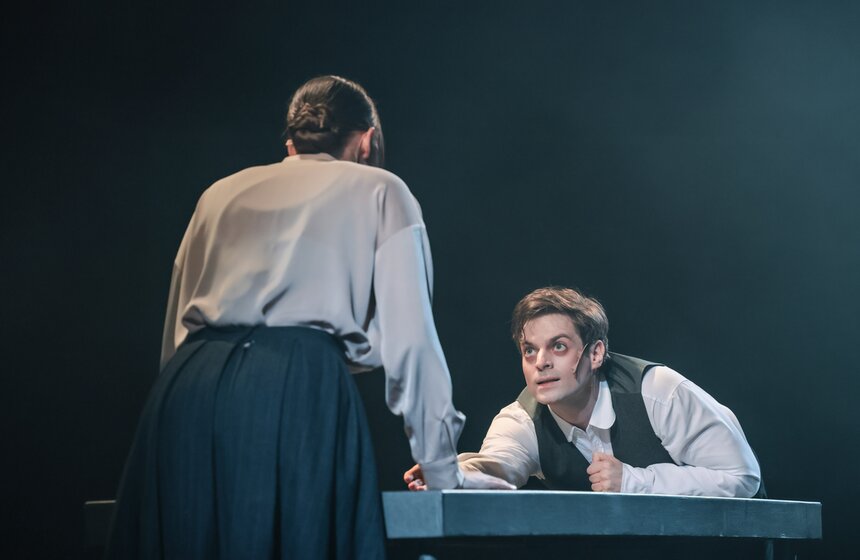 В Театре Гоголя прошла премьера спектакля "Морфий" по Булгакову 4 фото