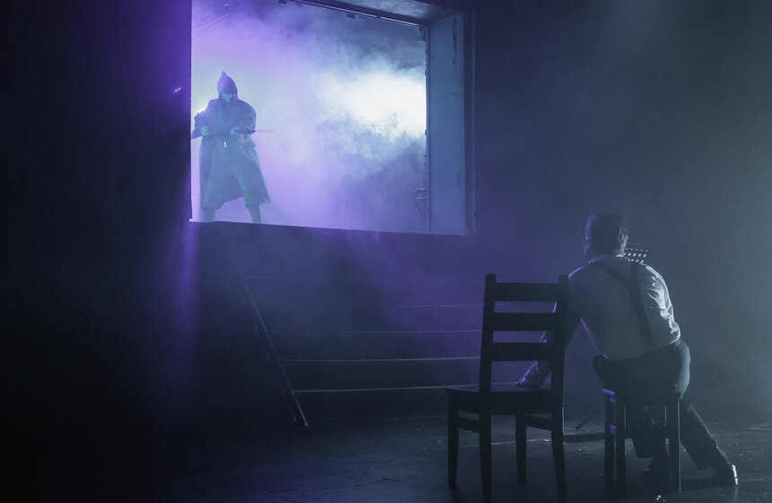 В Театре Гоголя прошла премьера спектакля "Морфий" по Булгакову 10 фото