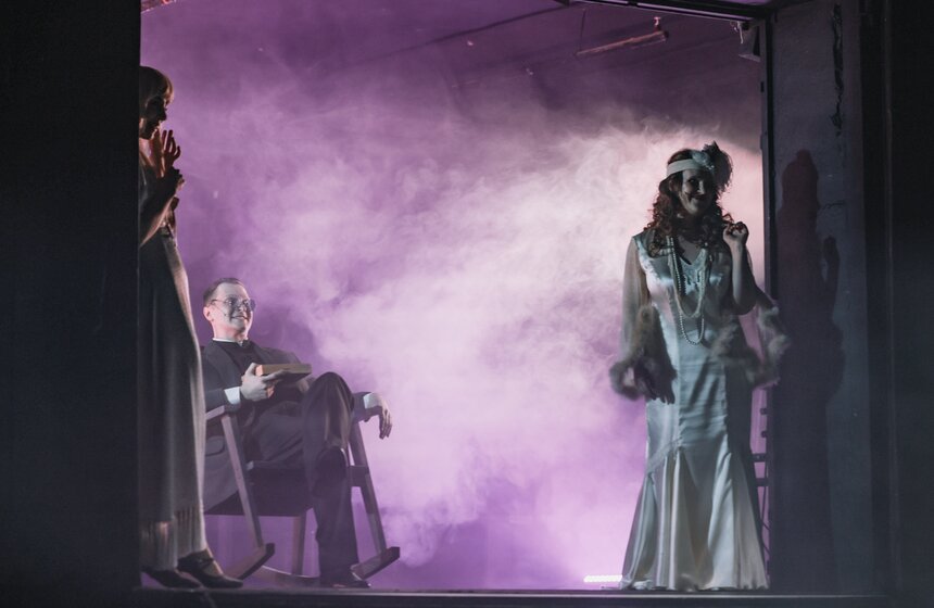 В Театре Гоголя прошла премьера спектакля "Морфий" по Булгакову 17 фото