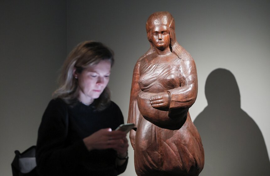 Выставка "Беатриса Сандомирская. 1894–1974" открылась в Пушкинском музее 11 фото