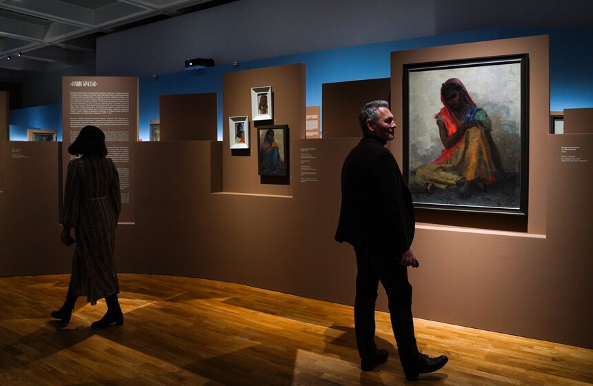 Выставка художника Семена Чуйкова открылась в Третьяковской галерее 25 фото