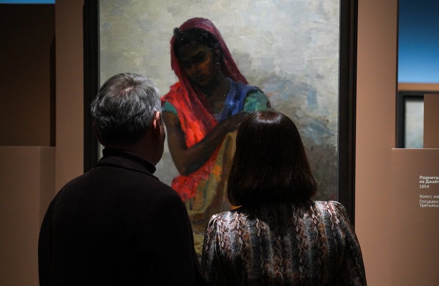 Выставка художника Семена Чуйкова открылась в Третьяковской галерее 14 фото