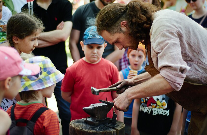 Тверской бульвар на один день стал "Улицей Истории" 21 фото