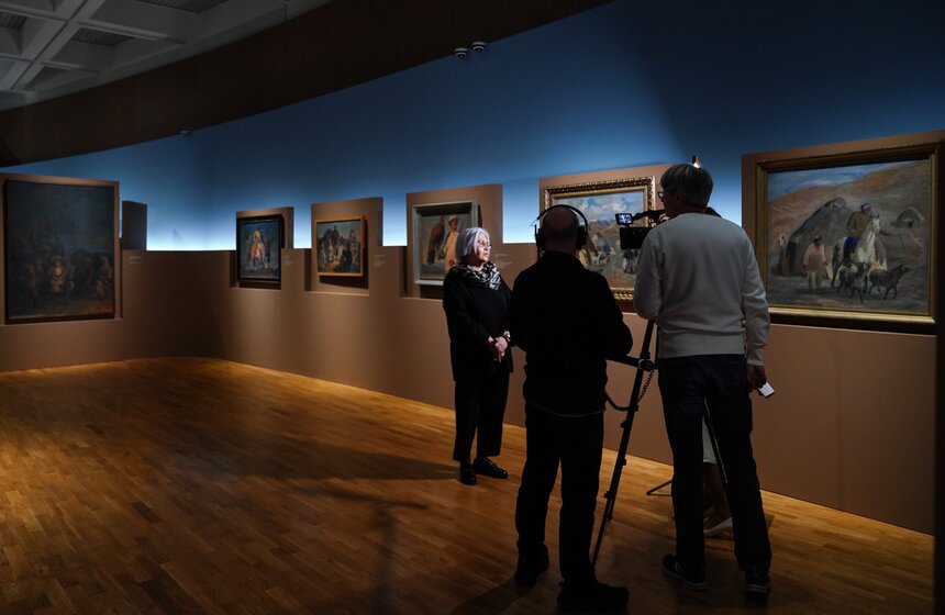 Выставка художника Семена Чуйкова открылась в Третьяковской галерее 11 фото