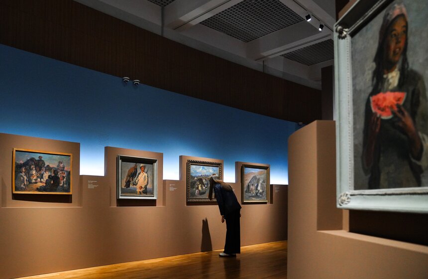 Выставка художника Семена Чуйкова открылась в Третьяковской галерее 7 фото