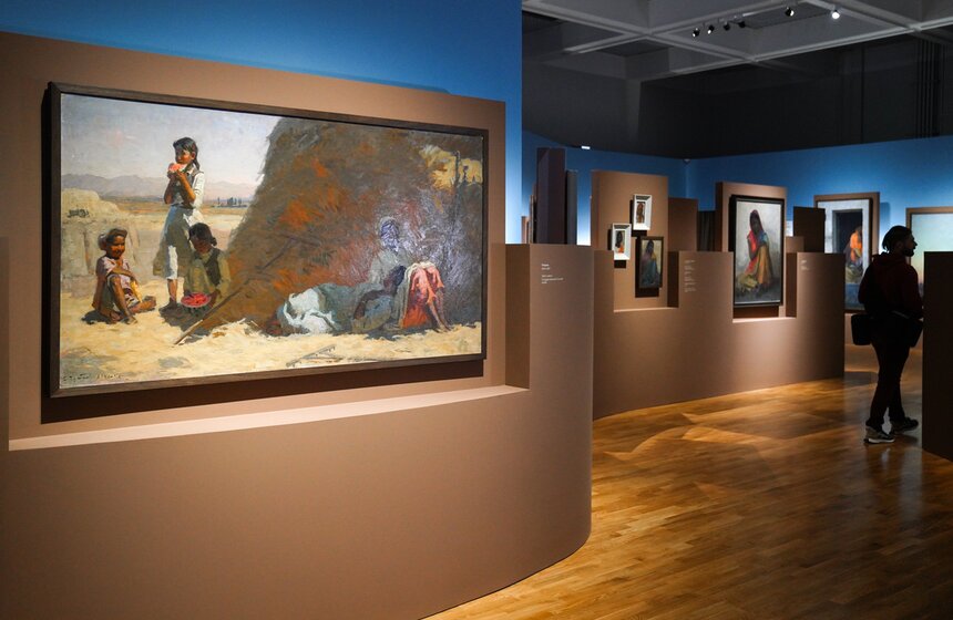 Выставка художника Семена Чуйкова открылась в Третьяковской галерее 9 фото