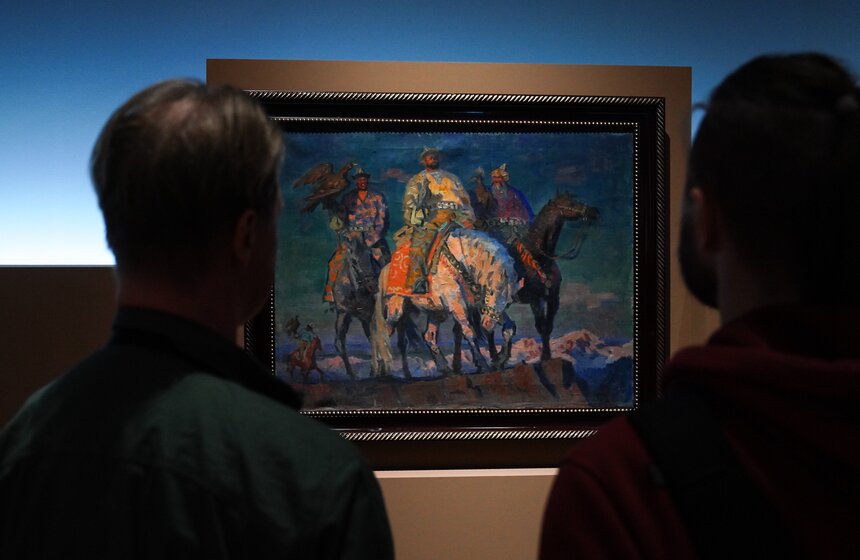 Выставка художника Семена Чуйкова открылась в Третьяковской галерее 20 фото