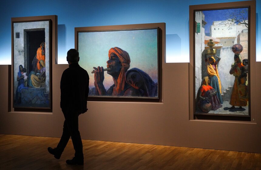 Выставка художника Семена Чуйкова открылась в Третьяковской галерее 19 фото