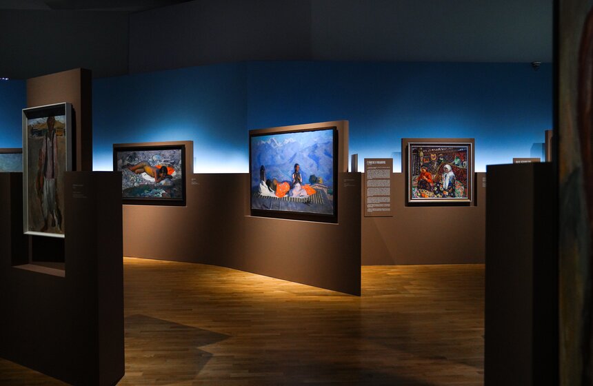 Выставка художника Семена Чуйкова открылась в Третьяковской галерее 21 фото