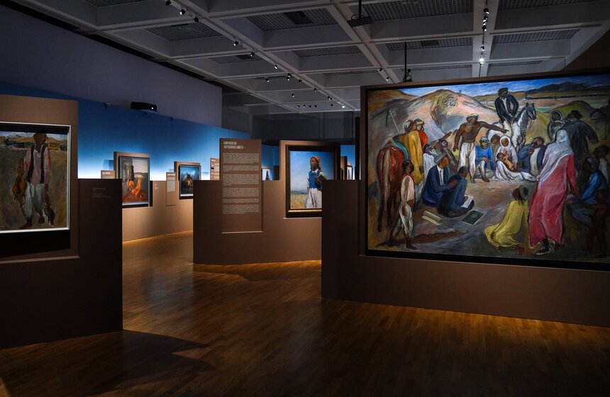 Выставка художника Семена Чуйкова открылась в Третьяковской галерее 29 фото