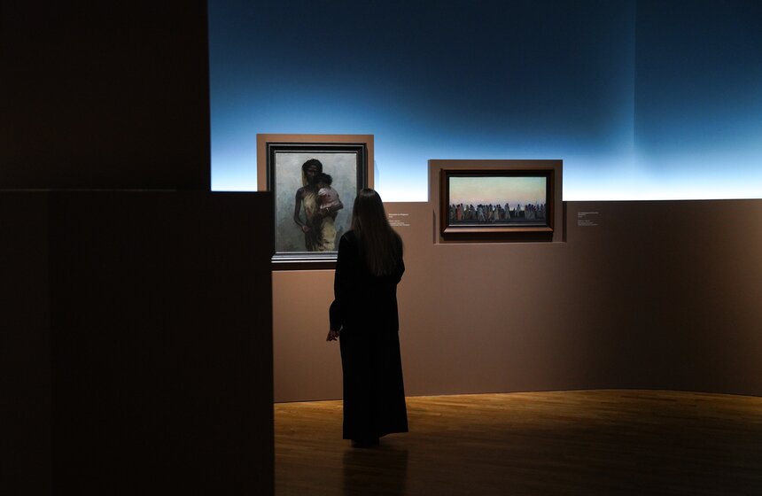 Выставка художника Семена Чуйкова открылась в Третьяковской галерее 16 фото