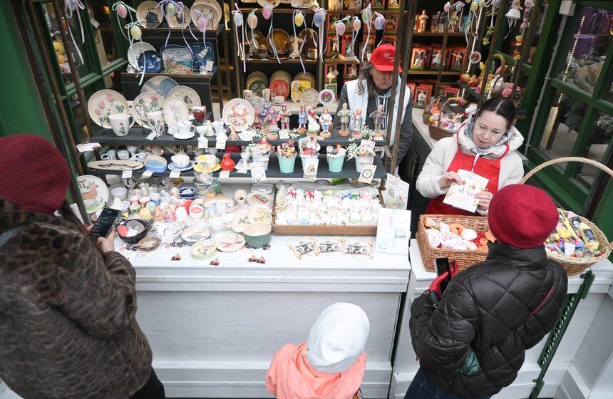 Тверская площадь стала ключевой площадкой фестиваля "Пасхальный дар" 20 фото