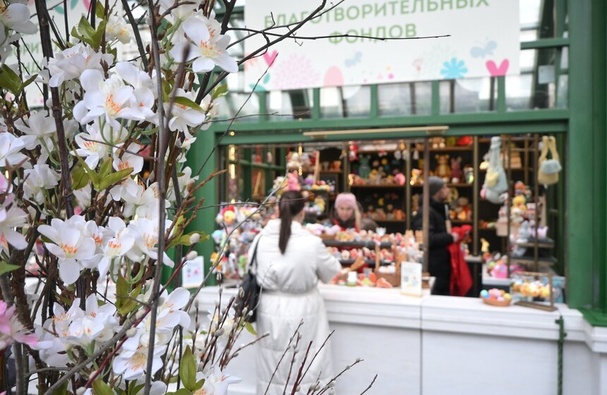Тверская площадь стала ключевой площадкой фестиваля "Пасхальный дар" 5 фото