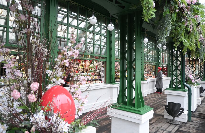 Тверская площадь стала ключевой площадкой фестиваля "Пасхальный дар" 7 фото