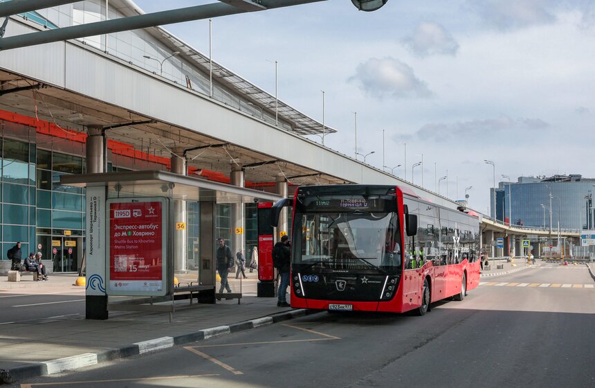 "Аэроэкспресс" запустил 4 новых усовершенствованных автобуса 25 фото