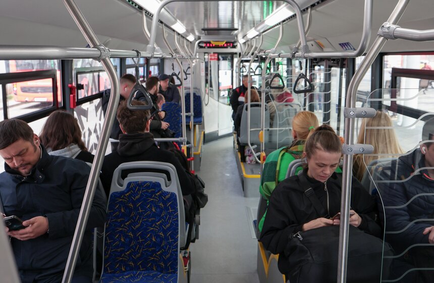 "Аэроэкспресс" запустил 4 новых усовершенствованных автобуса 20 фото