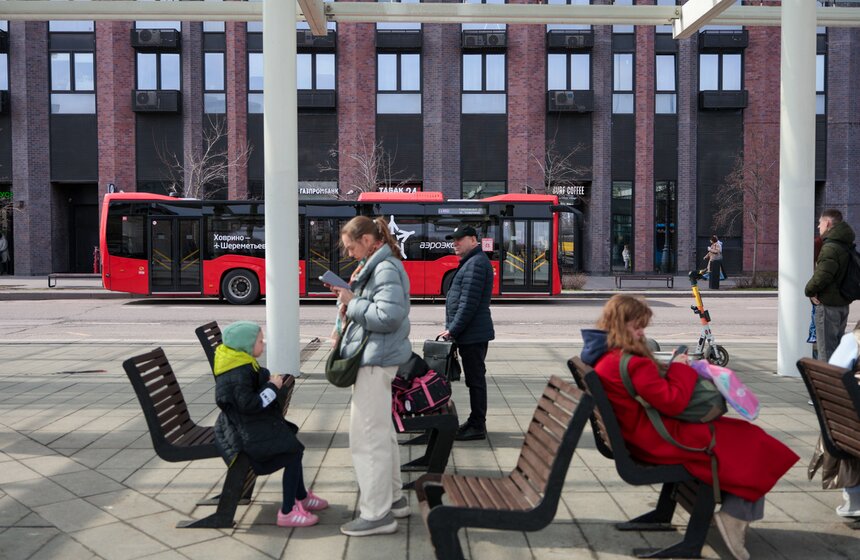 "Аэроэкспресс" запустил 4 новых усовершенствованных автобуса 32 фото