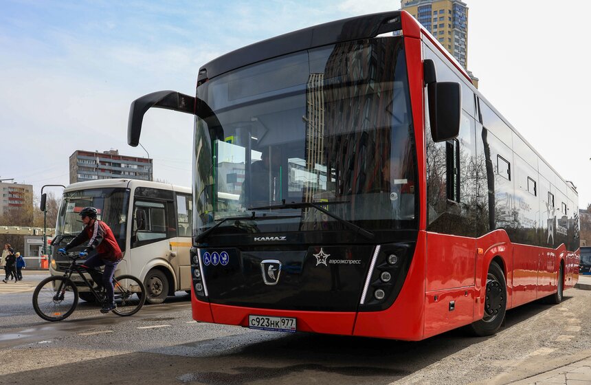 "Аэроэкспресс" запустил 4 новых усовершенствованных автобуса 4 фото