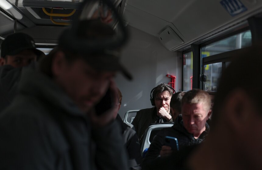 "Аэроэкспресс" запустил 4 новых усовершенствованных автобуса 28 фото