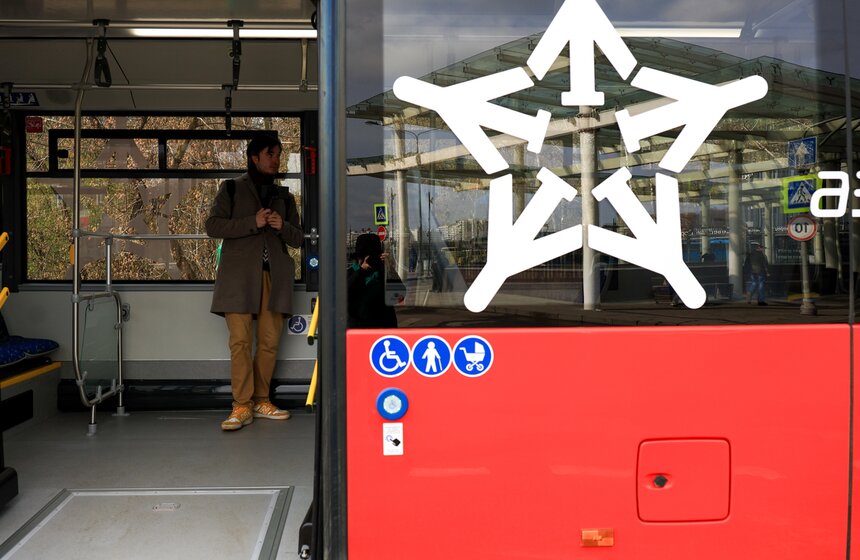 "Аэроэкспресс" запустил 4 новых усовершенствованных автобуса 7 фото