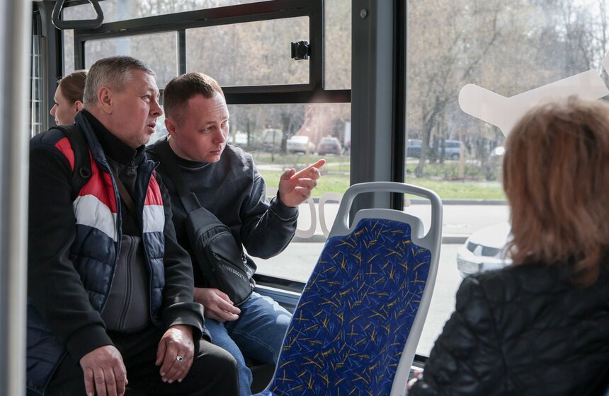 "Аэроэкспресс" запустил 4 новых усовершенствованных автобуса 22 фото