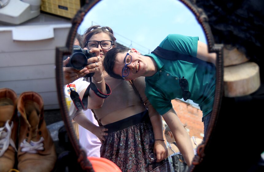 На дизайн-заводе "Флакон" прошла акция "Чисто. Сердечно" 18 фото