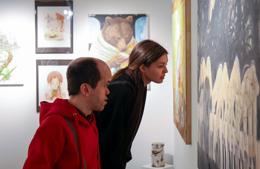 Ярмарка современного искусства⁠ |catalog| открылась в Москве 23 фото