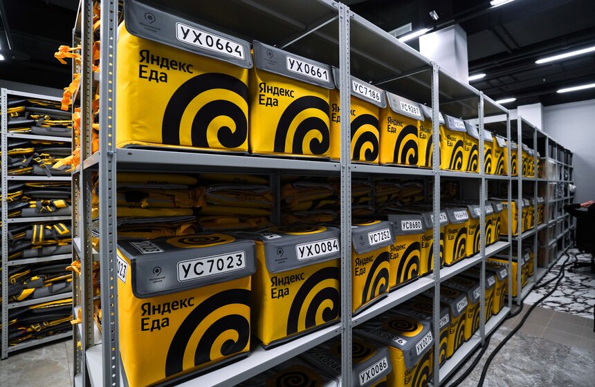 "Яндекс Еда" открыла второй курьерский центр в Москве 14 фото