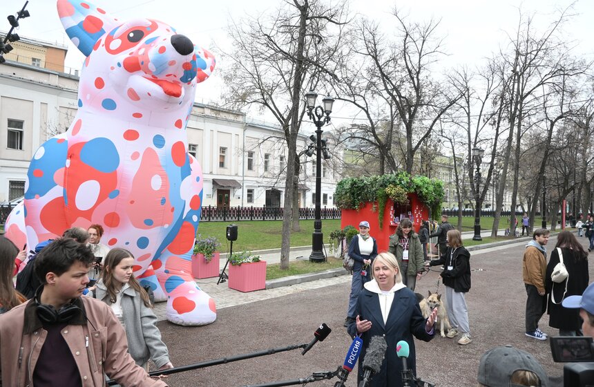Мероприятие "Моспитомец х Четвероногий друг" состоялось на Тверском бульваре 7 фото