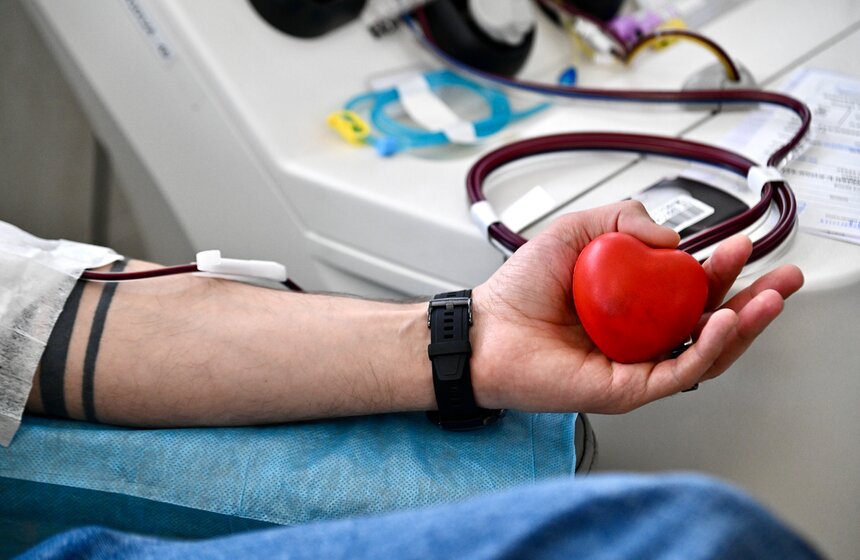 Пресс-тур к Национальному дню донора состоялся в Центре крови имени Гаврилова 13 фото