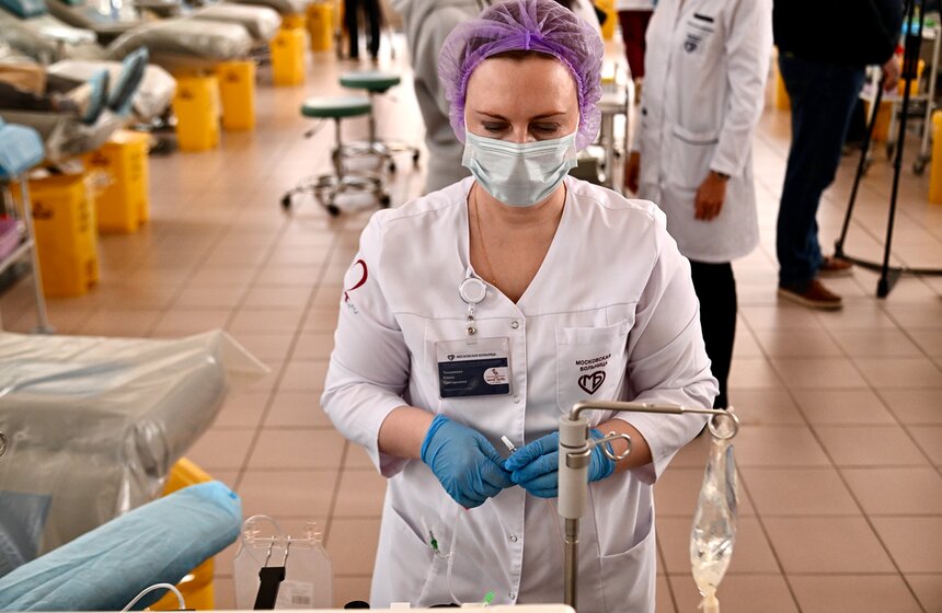 Пресс-тур к Национальному дню донора состоялся в Центре крови имени Гаврилова 5 фото