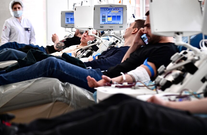 Пресс-тур к Национальному дню донора состоялся в Центре крови имени Гаврилова 4 фото