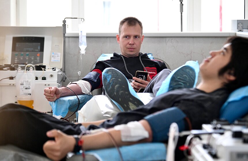 Пресс-тур к Национальному дню донора состоялся в Центре крови имени Гаврилова 19 фото