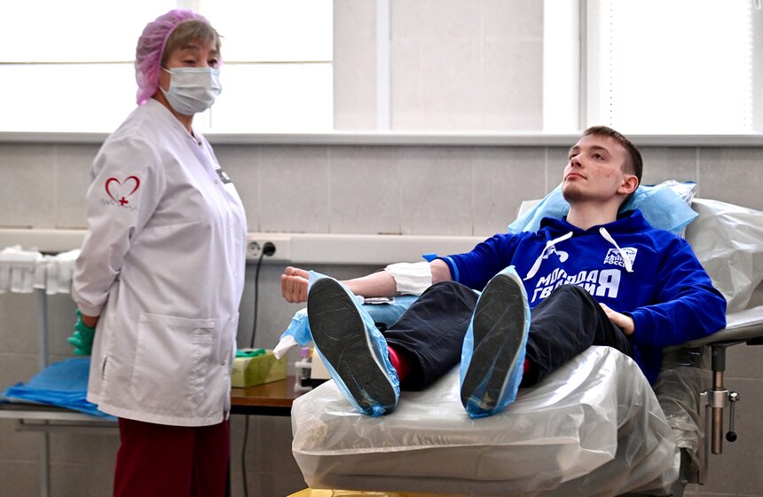 Пресс-тур к Национальному дню донора состоялся в Центре крови имени Гаврилова 8 фото