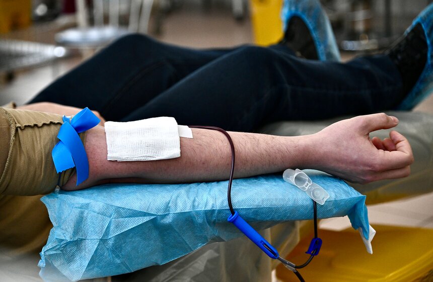 Пресс-тур к Национальному дню донора состоялся в Центре крови имени Гаврилова 10 фото