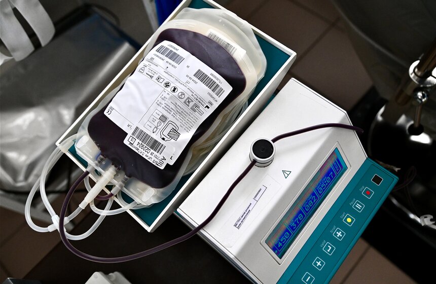 Пресс-тур к Национальному дню донора состоялся в Центре крови имени Гаврилова 7 фото