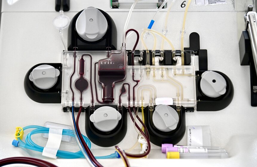 Пресс-тур к Национальному дню донора состоялся в Центре крови имени Гаврилова 18 фото