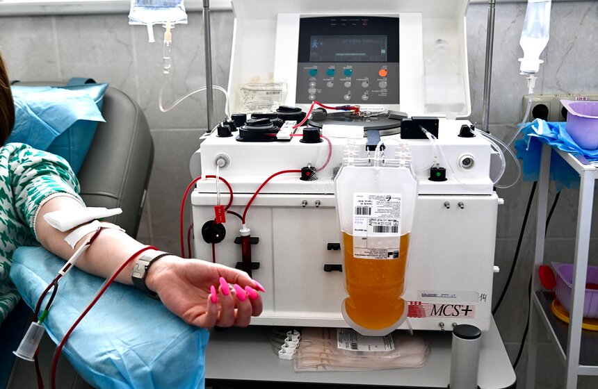 Пресс-тур к Национальному дню донора состоялся в Центре крови имени Гаврилова 3 фото