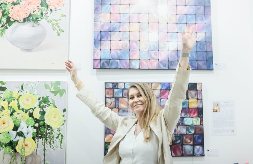 Ярмарка "АРТ МОСКВА" открылась в Гостином Дворе 26 фото