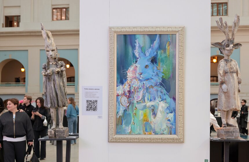 Ярмарка "АРТ МОСКВА" открылась в Гостином Дворе 13 фото