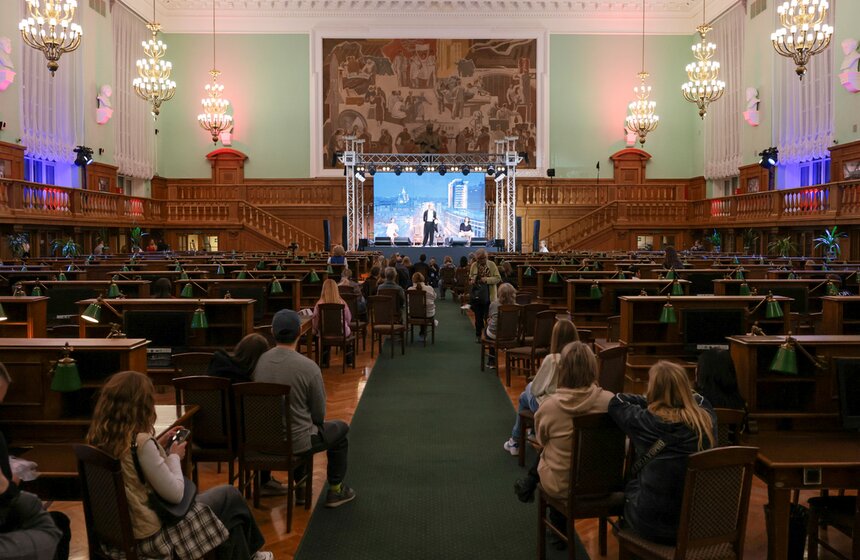 Российская государственная библиотека стала площадкой акции "Библионочь-2026" 27 фото