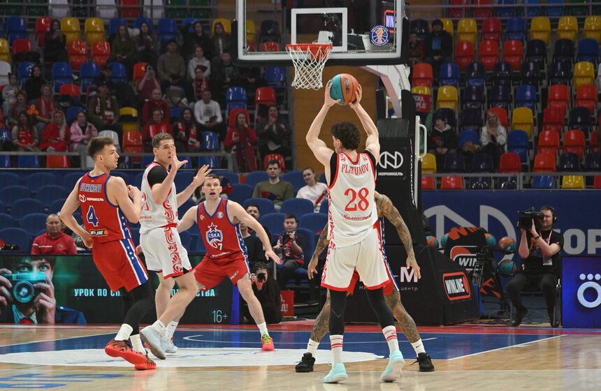 ЦСКА обыграл МБА-МАИ в матче регулярного чемпионата Единой лиги ВТБ 3 фото